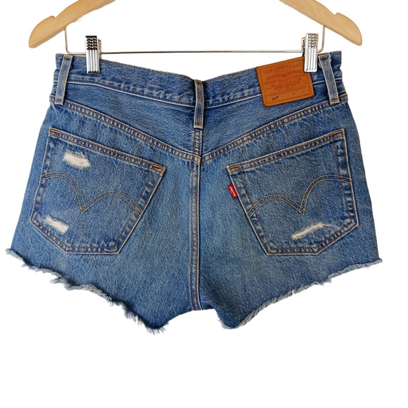 Levi's 501 W27 Premium Denim 32317-0106 S58022 Destructed - Picture 5 of 8